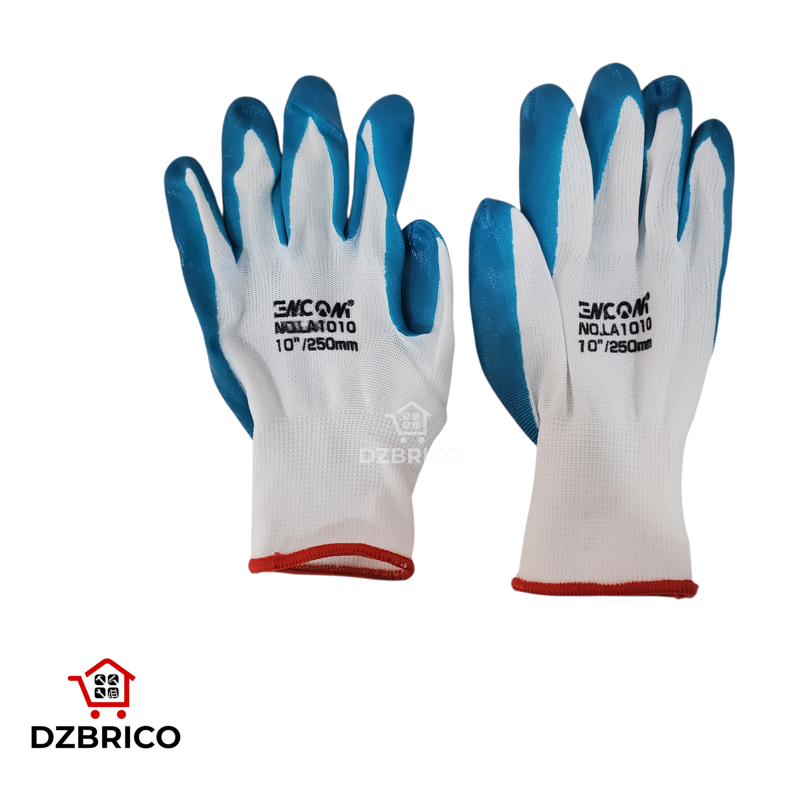 Gants en nitrile 10"/250mm EMCOM