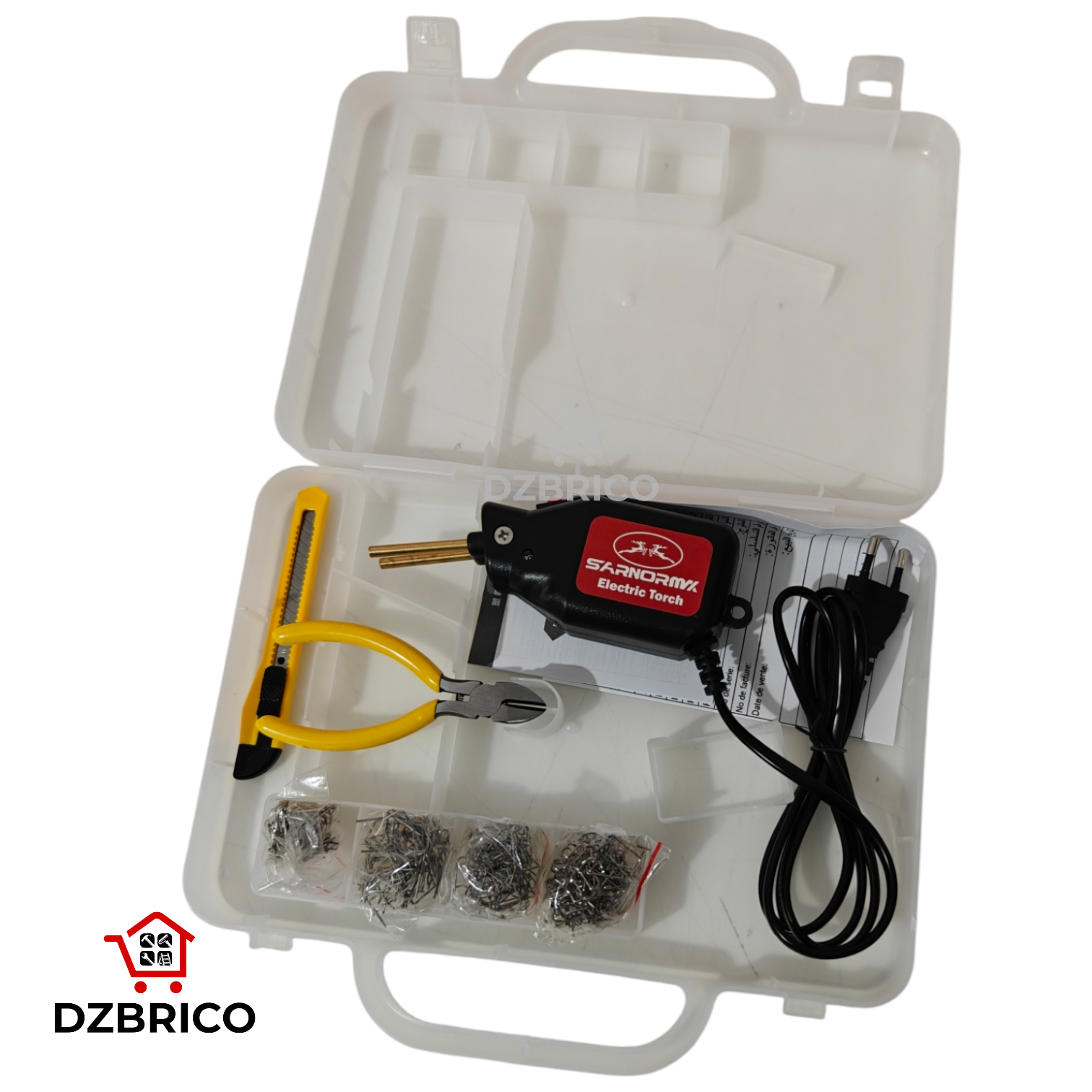 Mini Soudeuse Plastique et Réparation de Parchoc 70W avec rechanges DYNAMO TOOLS