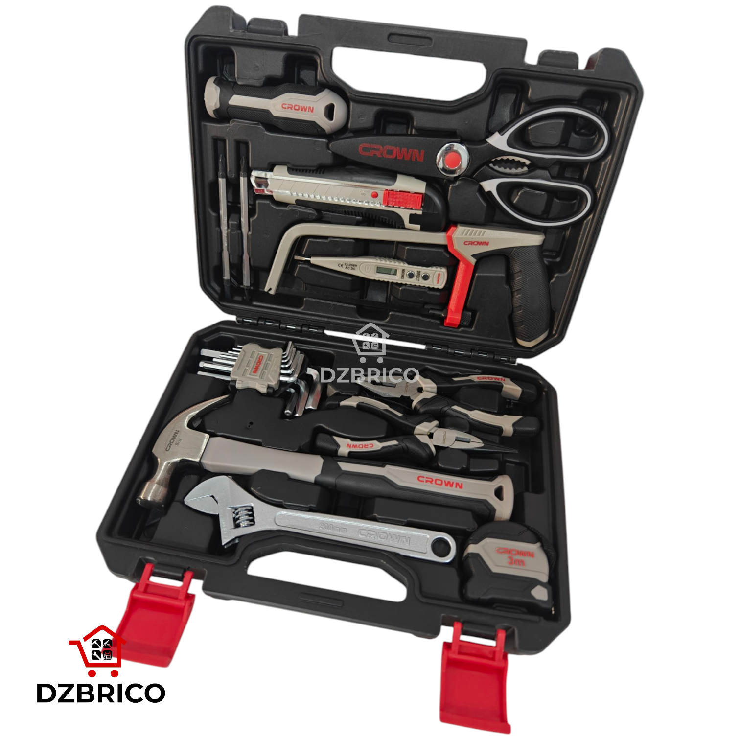 Caisse A Outils 20 Pièces CROWN