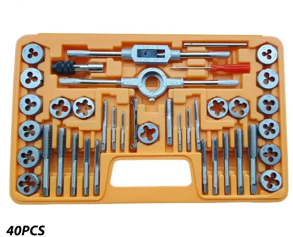 Coffret jeux de tarauds 40pcs DINGQI