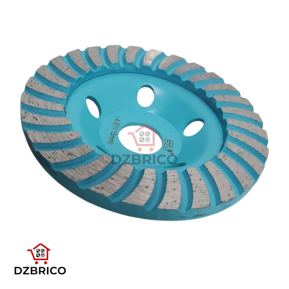 Disque de meulage diamanté de 115 mm pour meuleuse d'angle, carrelage, pierre, marbre, granit, béton, céramique