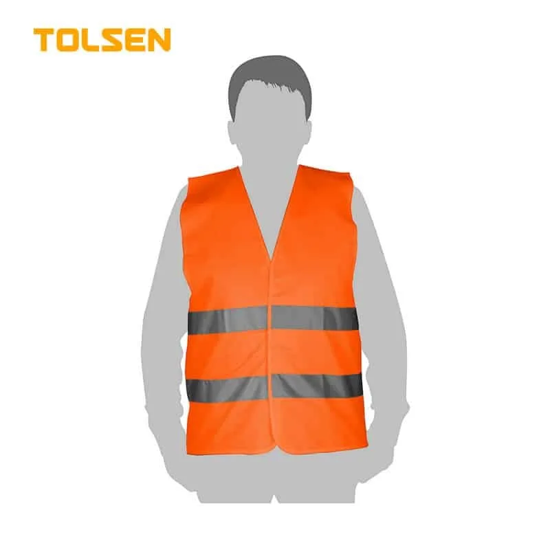 Gilet de sécurité orange 45111 TOLSEN