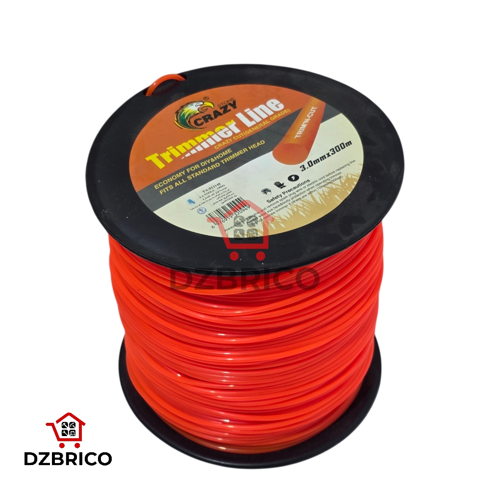 Fil debroussailleuse 3.0mm 300M