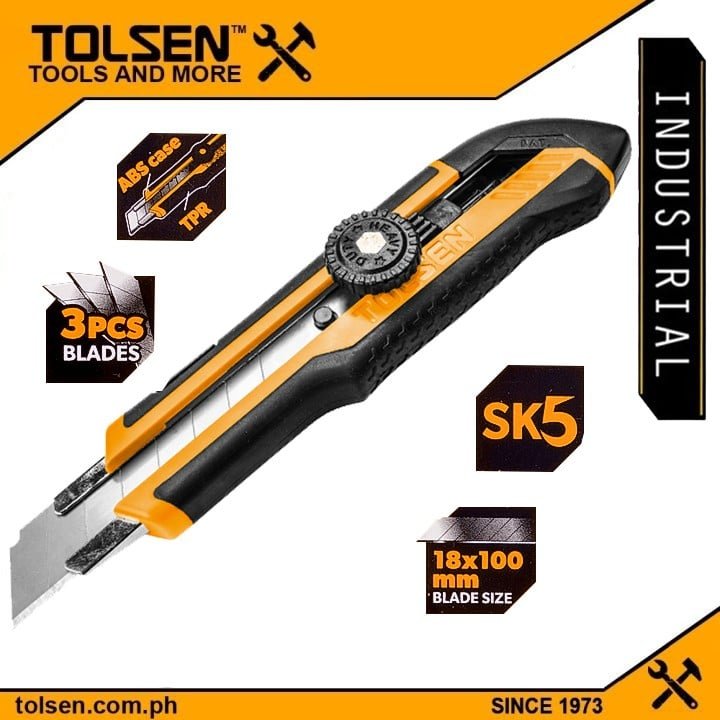 Cutter Professionnel 18mm TOLSEN