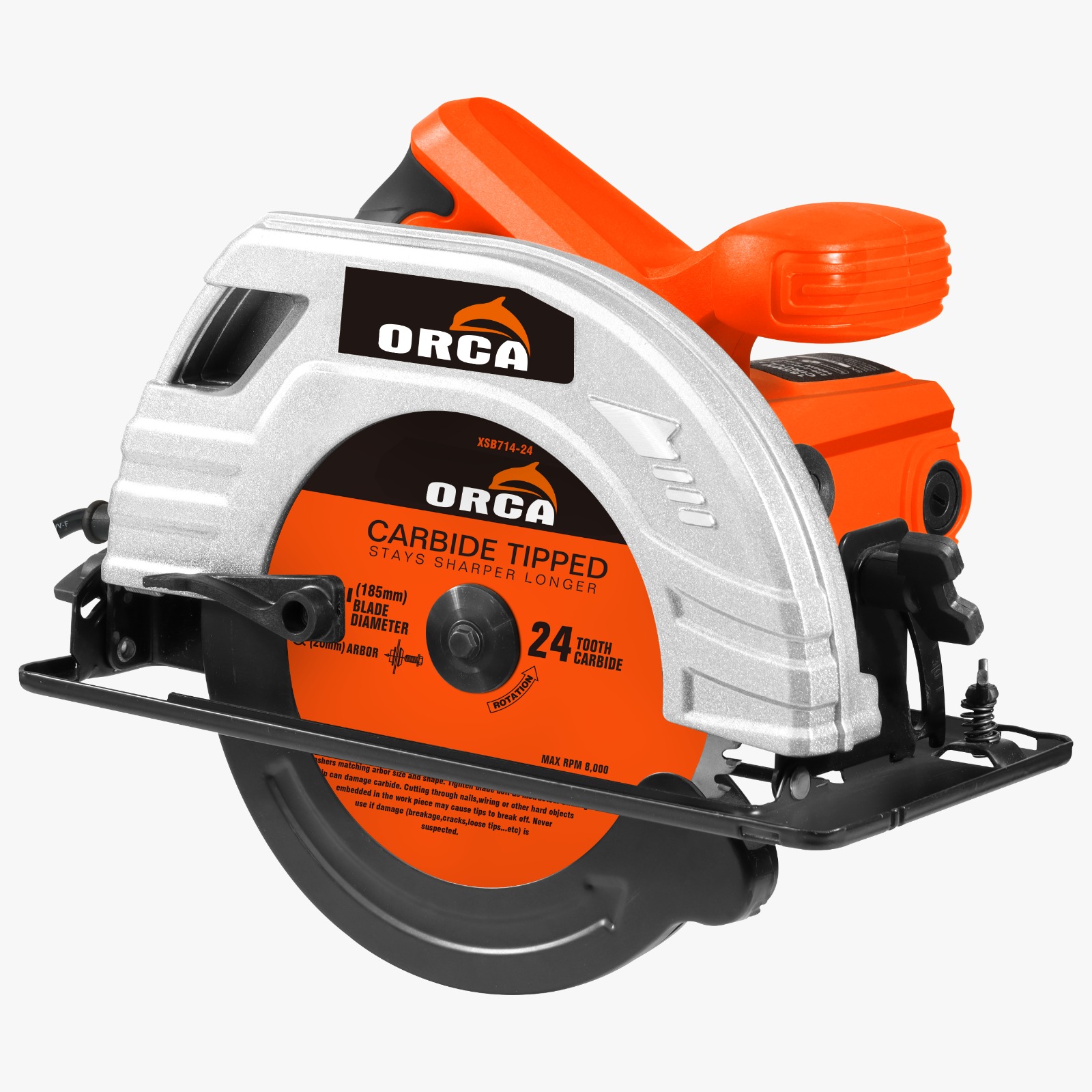 Scie circulaire 185mm 1400W ORCA