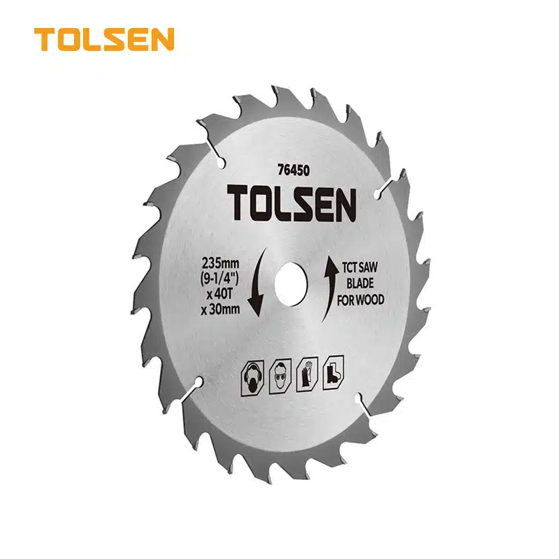 Disque a bois 160mm 40dents TOLSEN