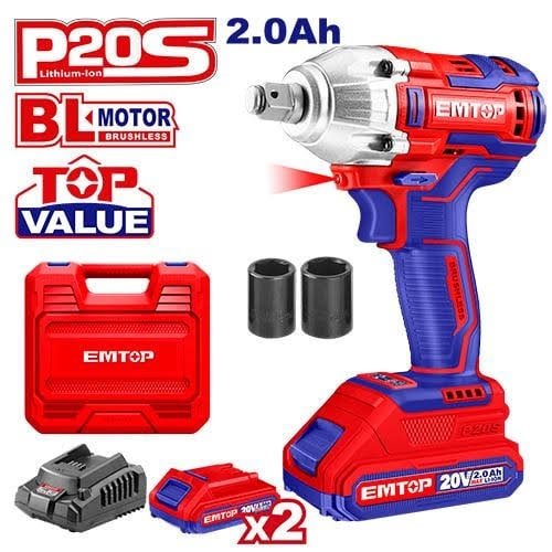 Boulonneuse A Batterie 20V EMTOP