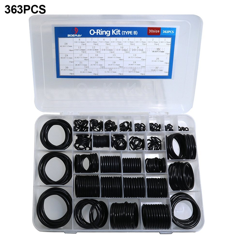 kit Joint torique en caoutchouc 363 PCS