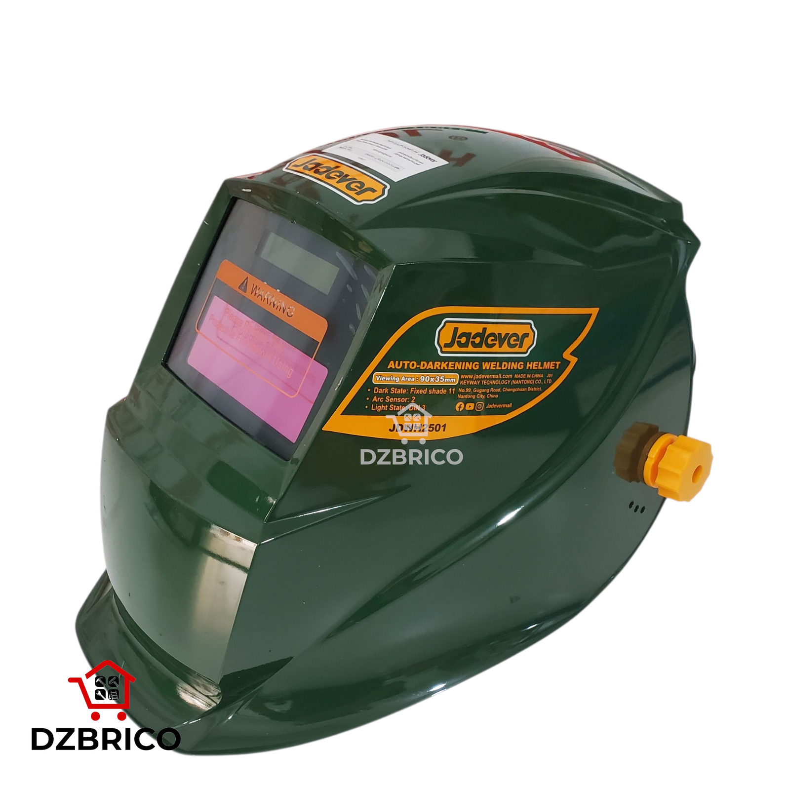 Casque de Soudage Auto-obscurcissant JDWH3501 de JADEVER