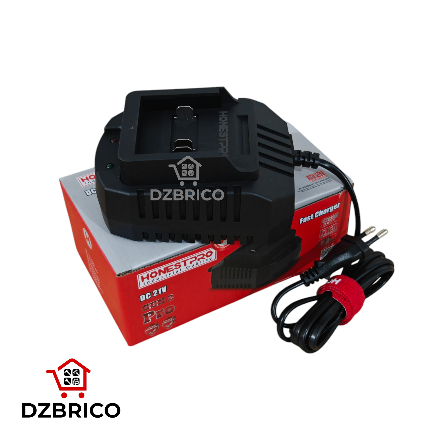 Chargeur de batterie 21v HONESTPRO