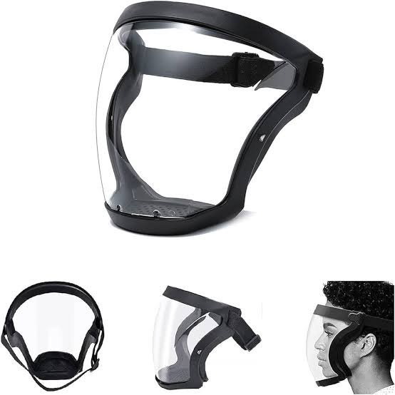 Masque Visière de protection intégrale du visage (sans filtre)