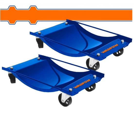 Kit 2pcs platforme Chariot des pneus WADFOW