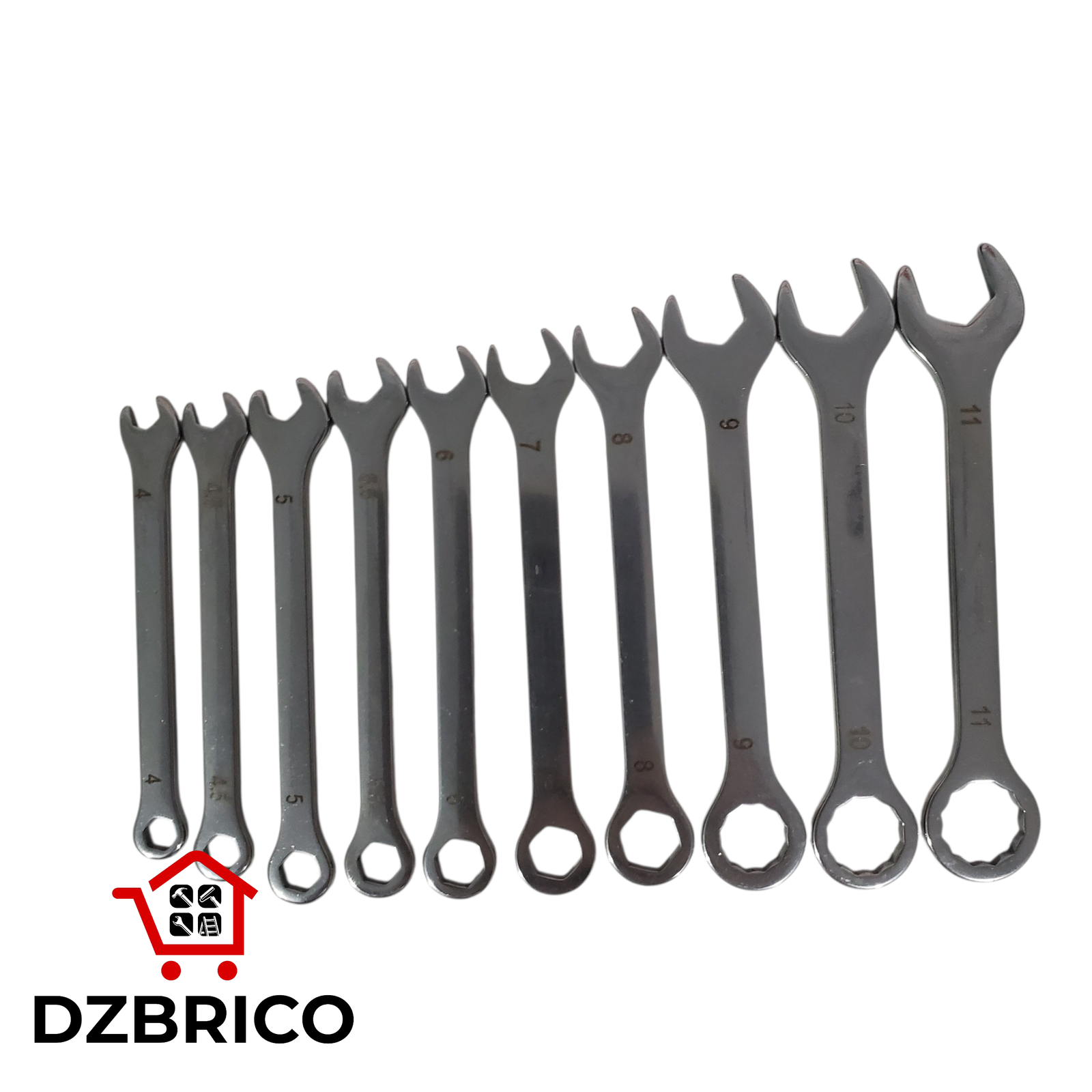 Jeu de mini cles mixtes 10 pcs (4-11)