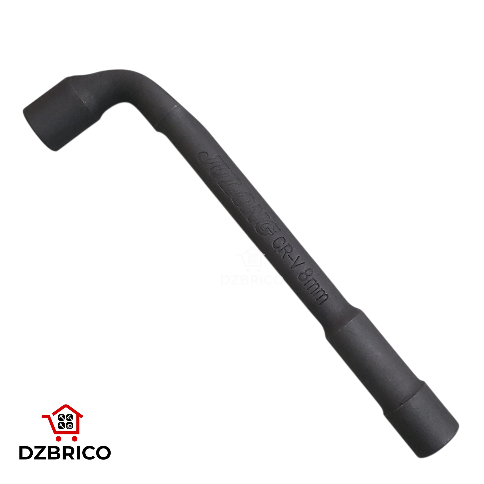 Clé à pipe débouchée forgée 6 pans 8mm