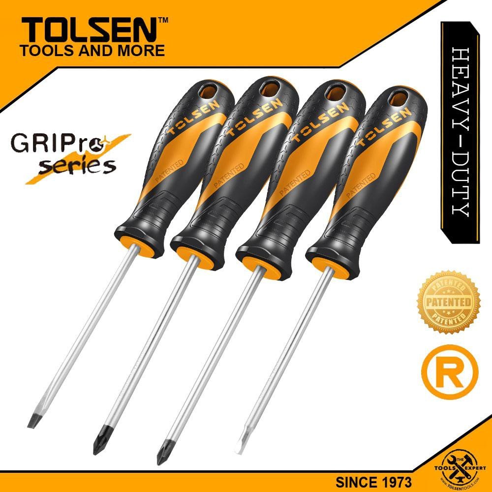 Jeux De Tournevis magnétique 4Pcs TOLSEN
