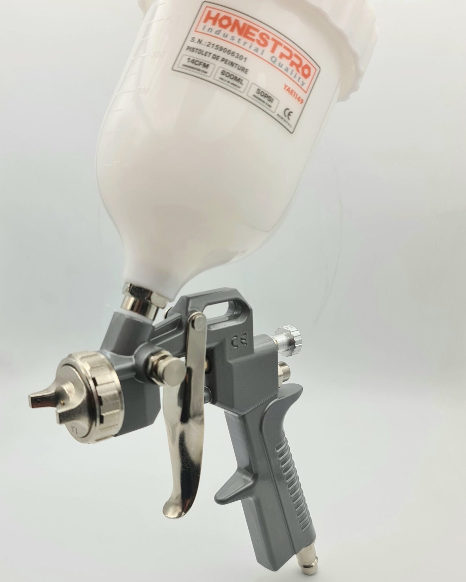 Pistolet de peinture pneumatique 600mm HONESTPRO