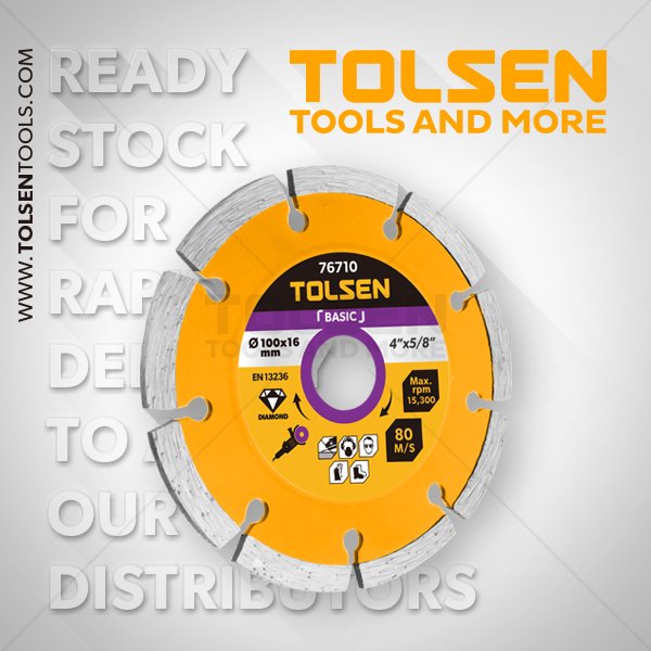 Disque Diamant 7.5/ 125mm TOLSEN