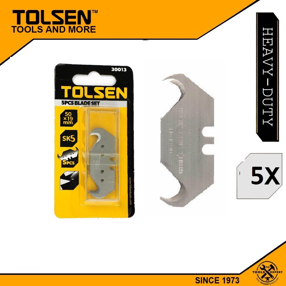 Jeux de lame 10 Pièces 50x19mm TOLSEN