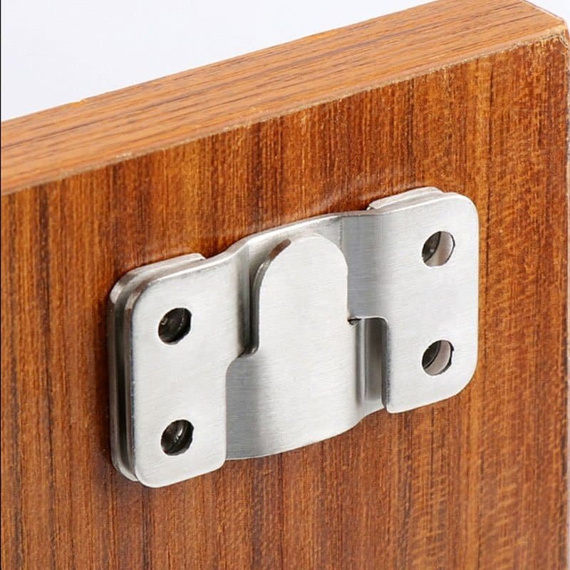 2Pcs support de fixation d'éléments et connecteurs de meubles