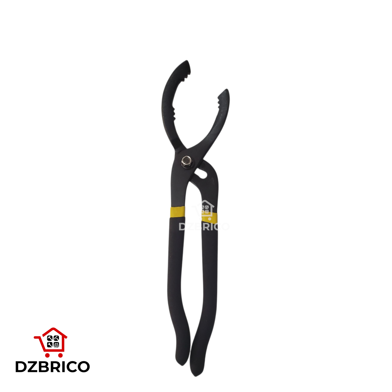 Clé à filtre à huile (L : 30,5 cm, capacité de la mâchoire : 60 mm à 102 mm), outil de retrait de filtre à huile automobile pour changement d'huile, pince réglable pour filtre à carburant