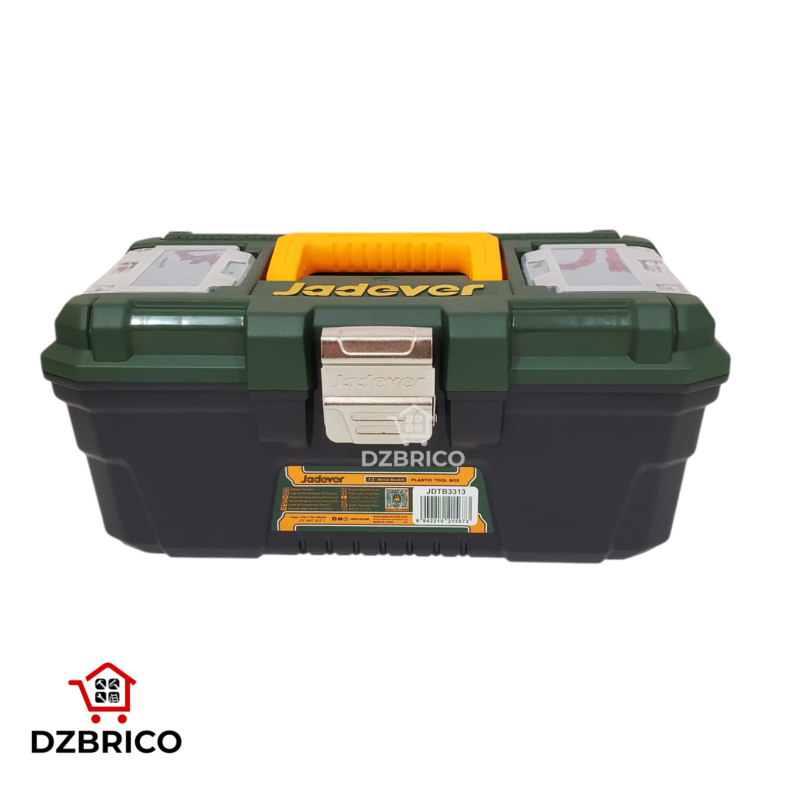 Caisse À Outils 13" En Plastique  JADEVER