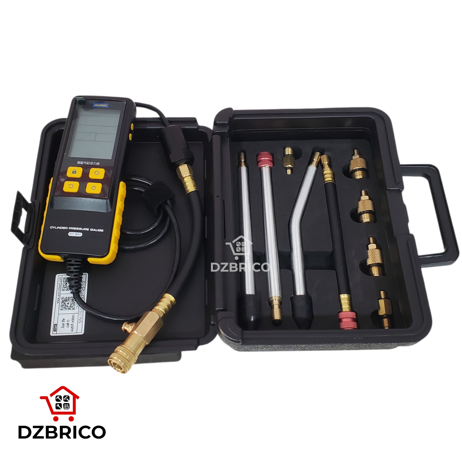 Kit de test de compression des cylindres de moteurs à essence AUTOOL