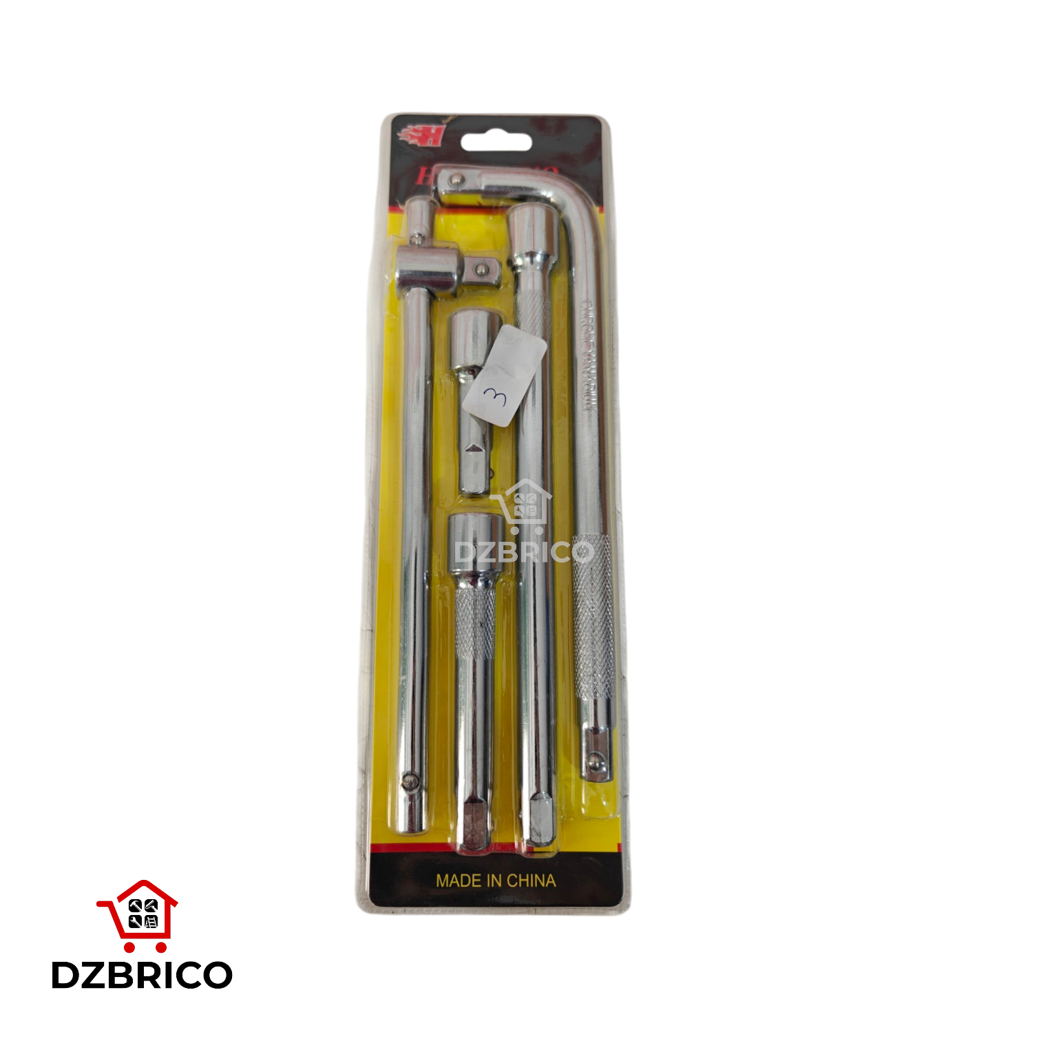 Kit jeux de rallonge 1/2" 5 pcs