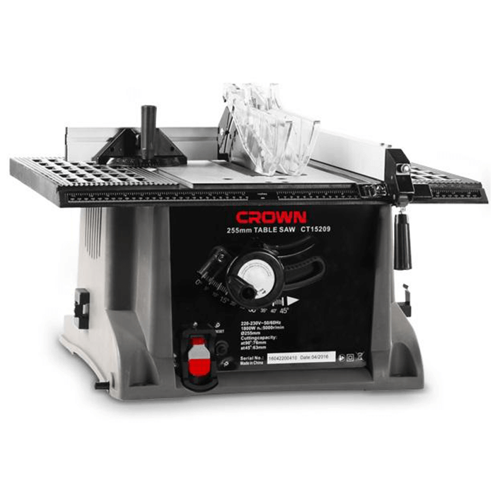 Scie a table Tronçonneuse - 1800w 255mm -CROWN