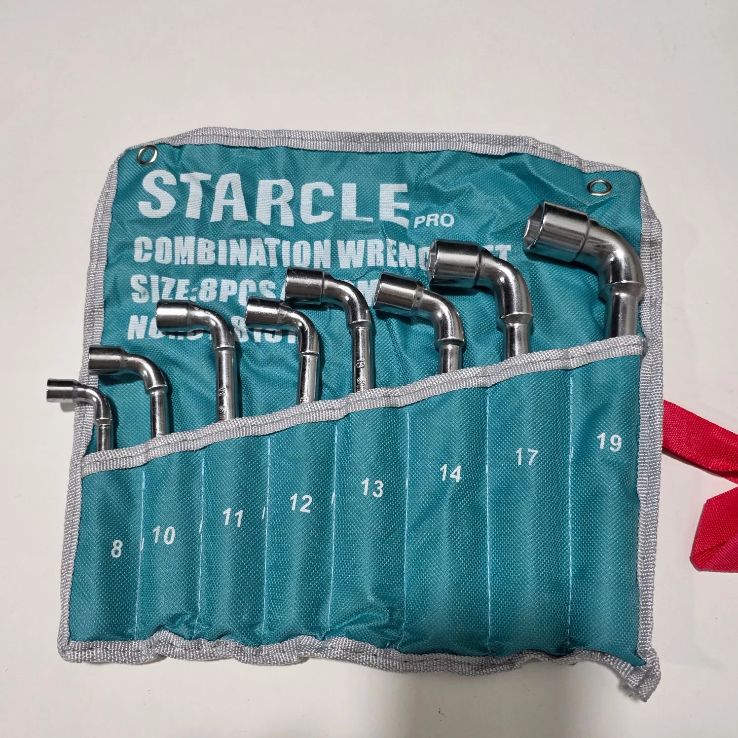 Pochette jeux de clé a pipe 8 pcs starcle