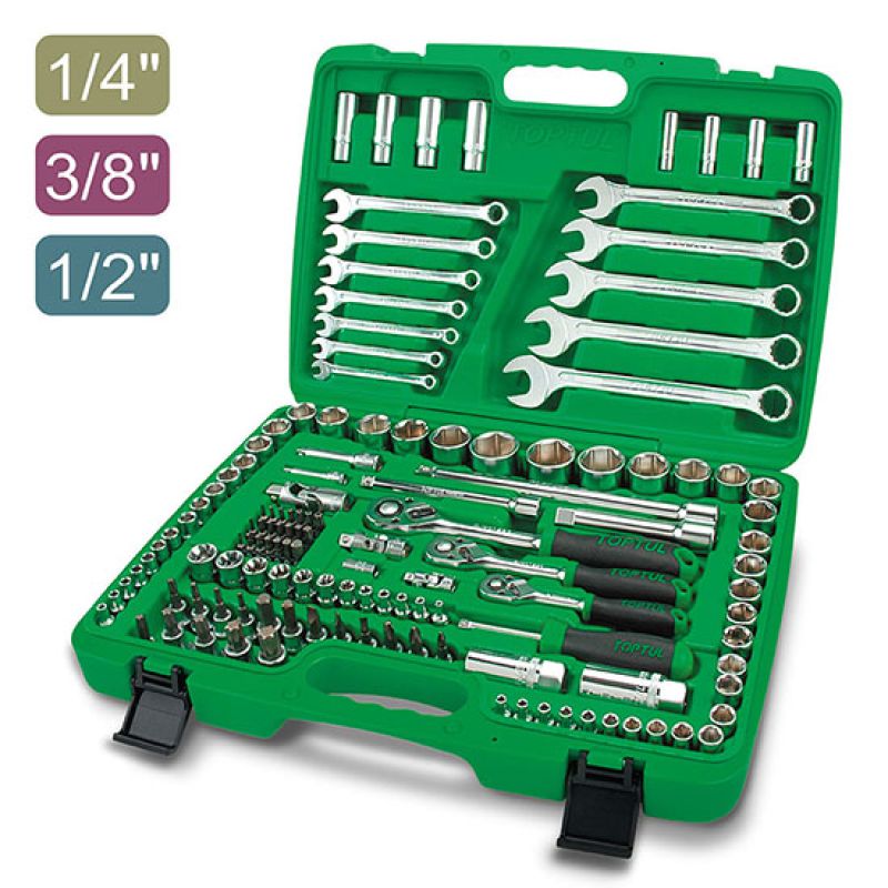 CAISSE A OUTIL 130PCS - GCAI130B - TOPTUL