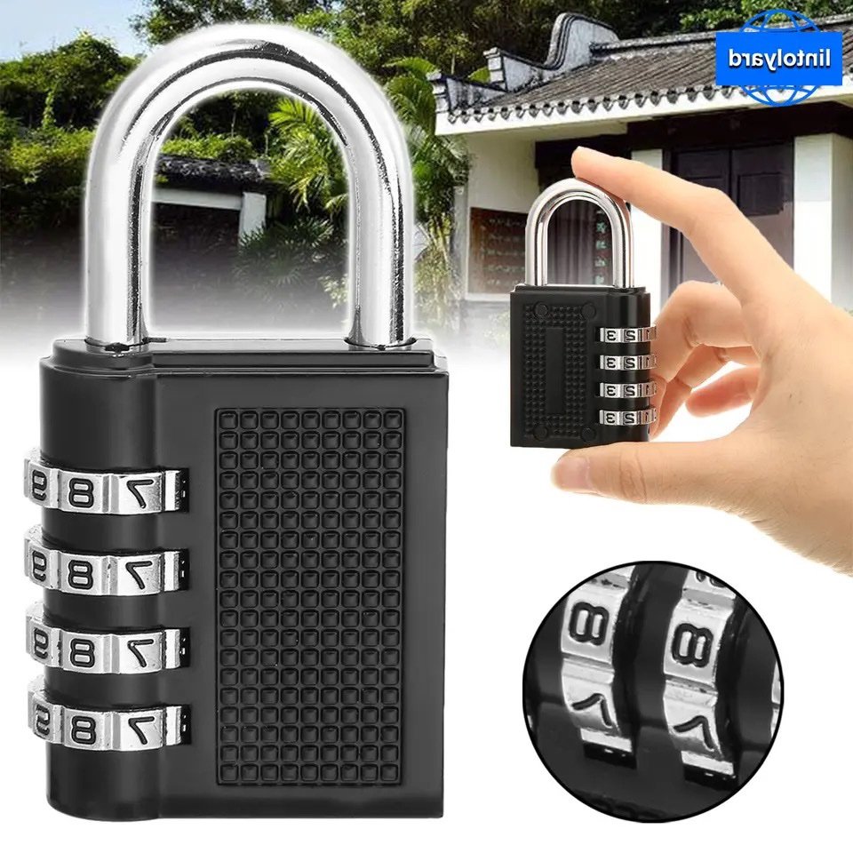 Cadenas A Code 4 chiffres NOIR
