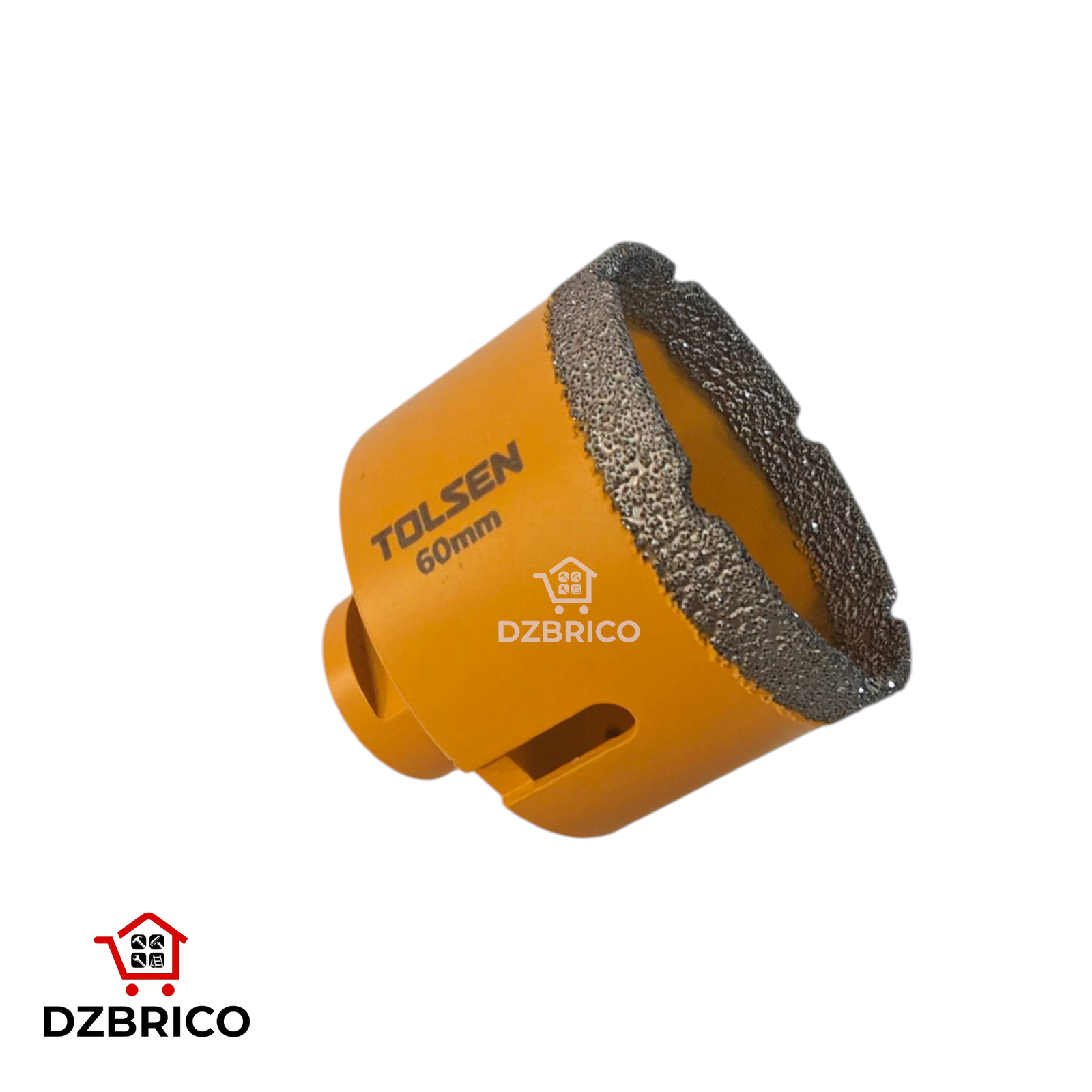 Scie a cloche Marbre Diamanté 60mm pour tronçonneuse M14 TOLSEN