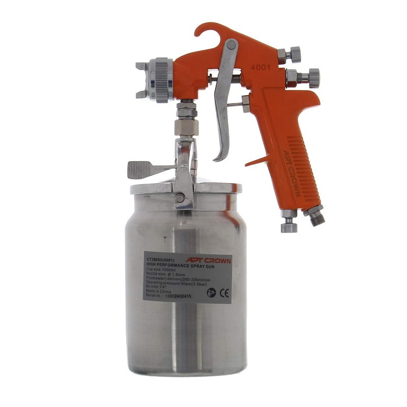Pistolet de peinture diam1.8 MM 1000 ML CROWN