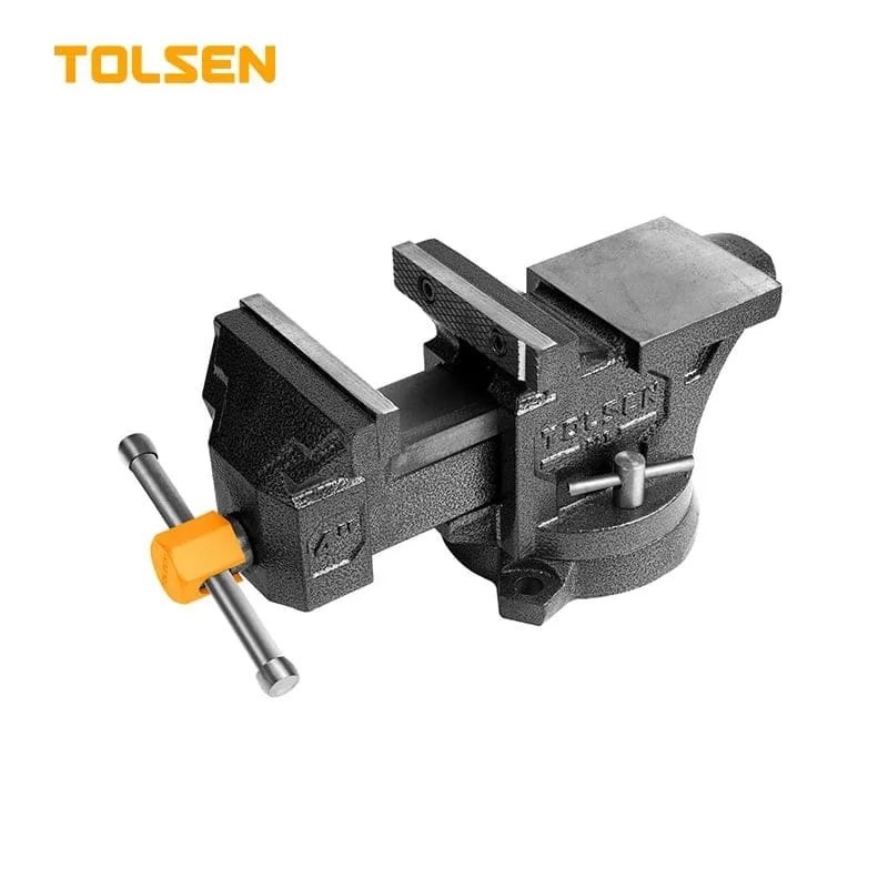 Étau a base pivotante 6" 150mm 90x90mm TOLSEN