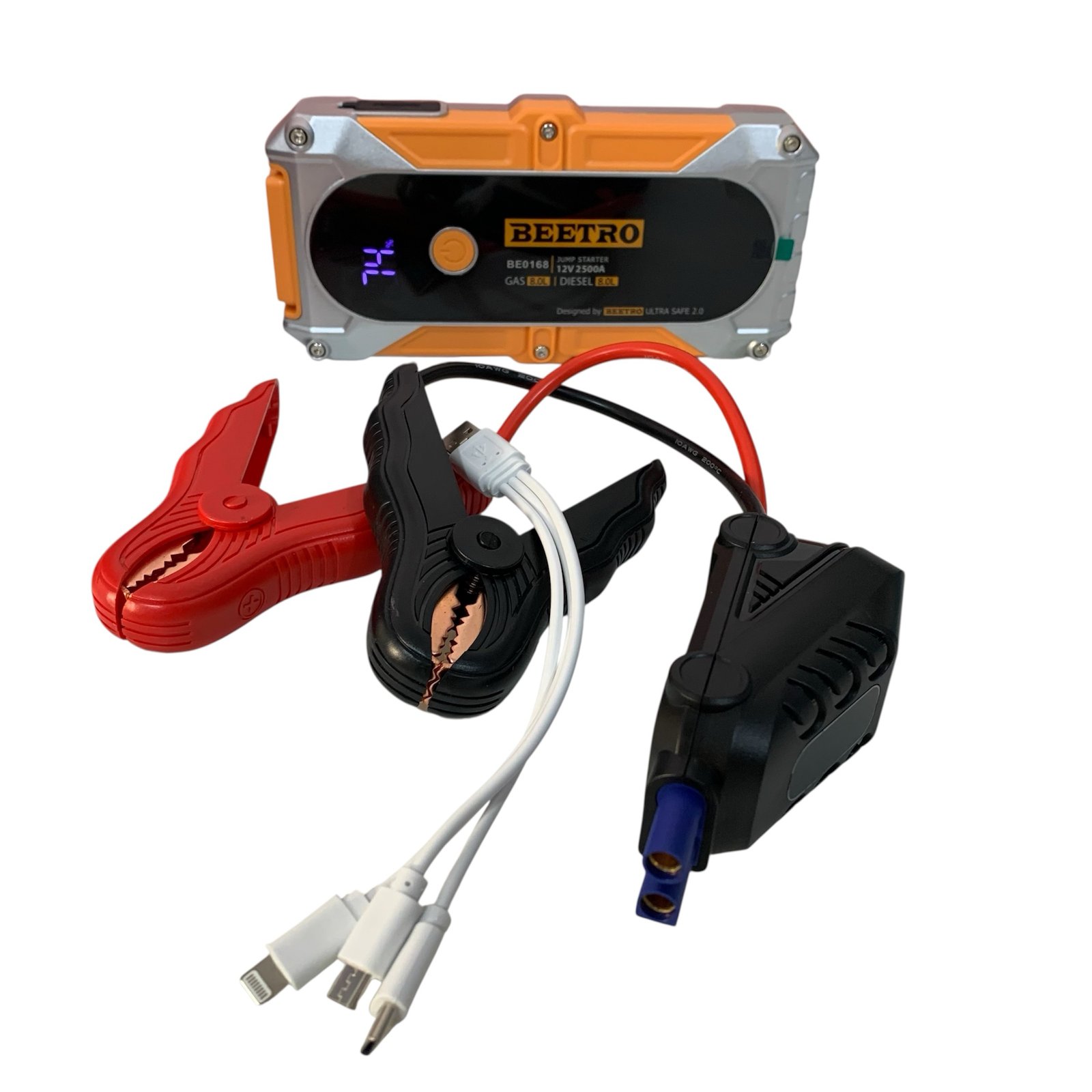 Booster batterie Beetro 25800mAh  1500A avec lamp torche