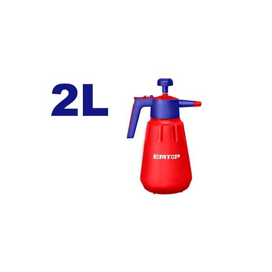 Pulvérisateur A Pression 2 Litres Soupape De Sécurité Et Buse Réglable EMTOP EPRS1021