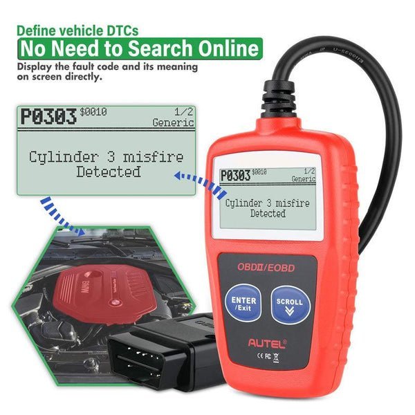 Scanner auto multifonctions ANDOWL | Q-GZ037