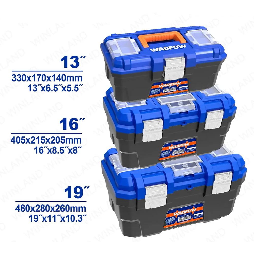Kit de 3 caisse a outils WADFOW