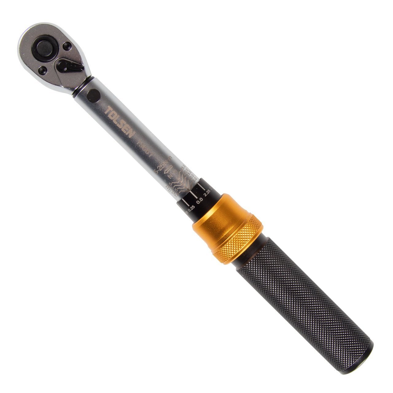 Bras dynamométrique 1/4" 5-25nm TOLSEN