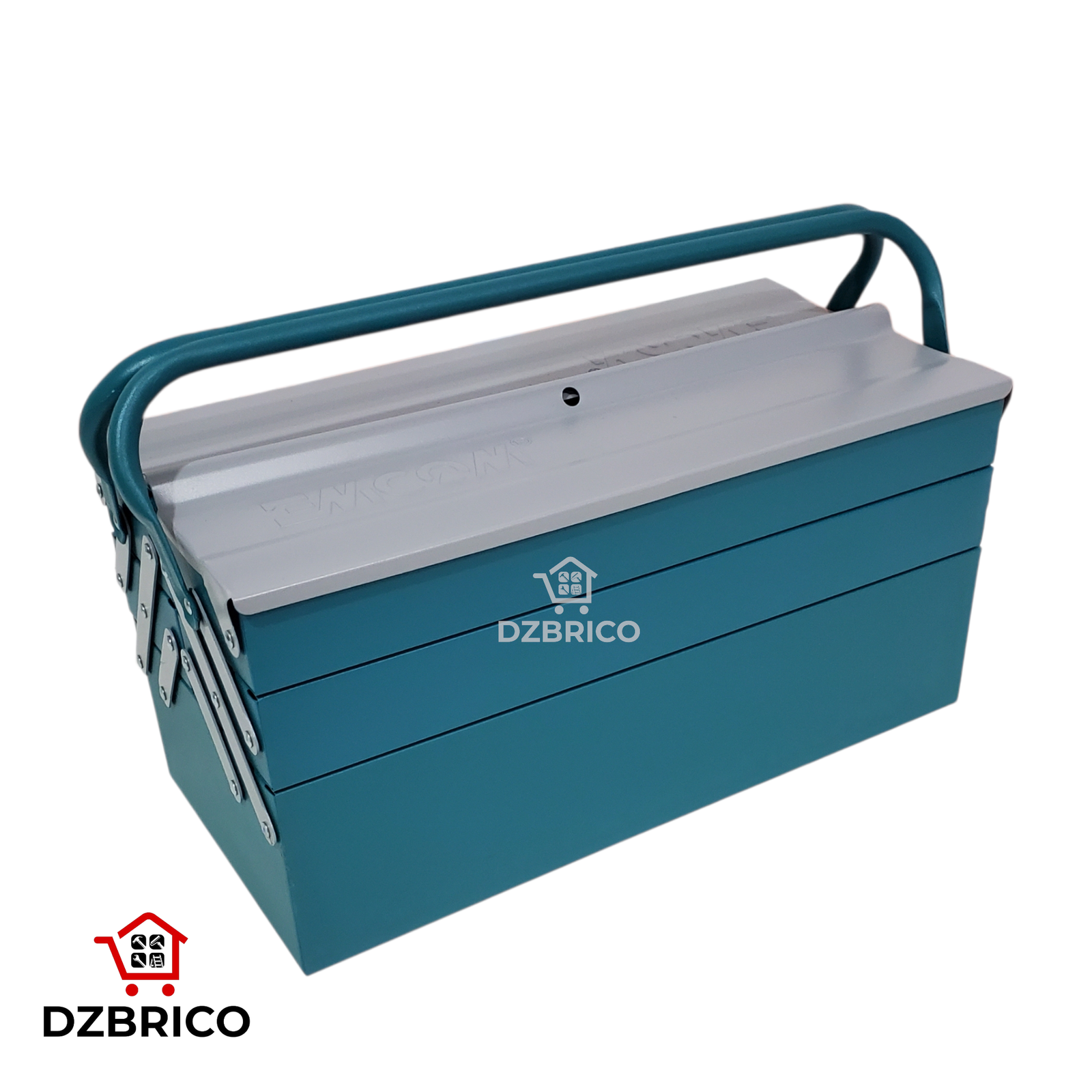 Caisse À Outils  Metallique 5 Compartiments 19" EMCOM