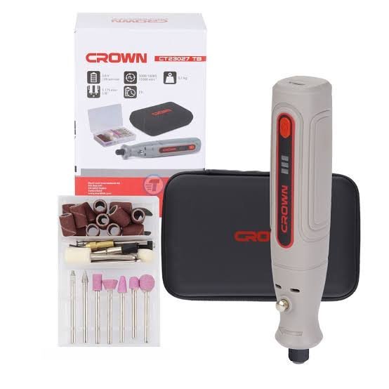 Mini Outil Rotatif et meuleuse droite 3.6V CROWN