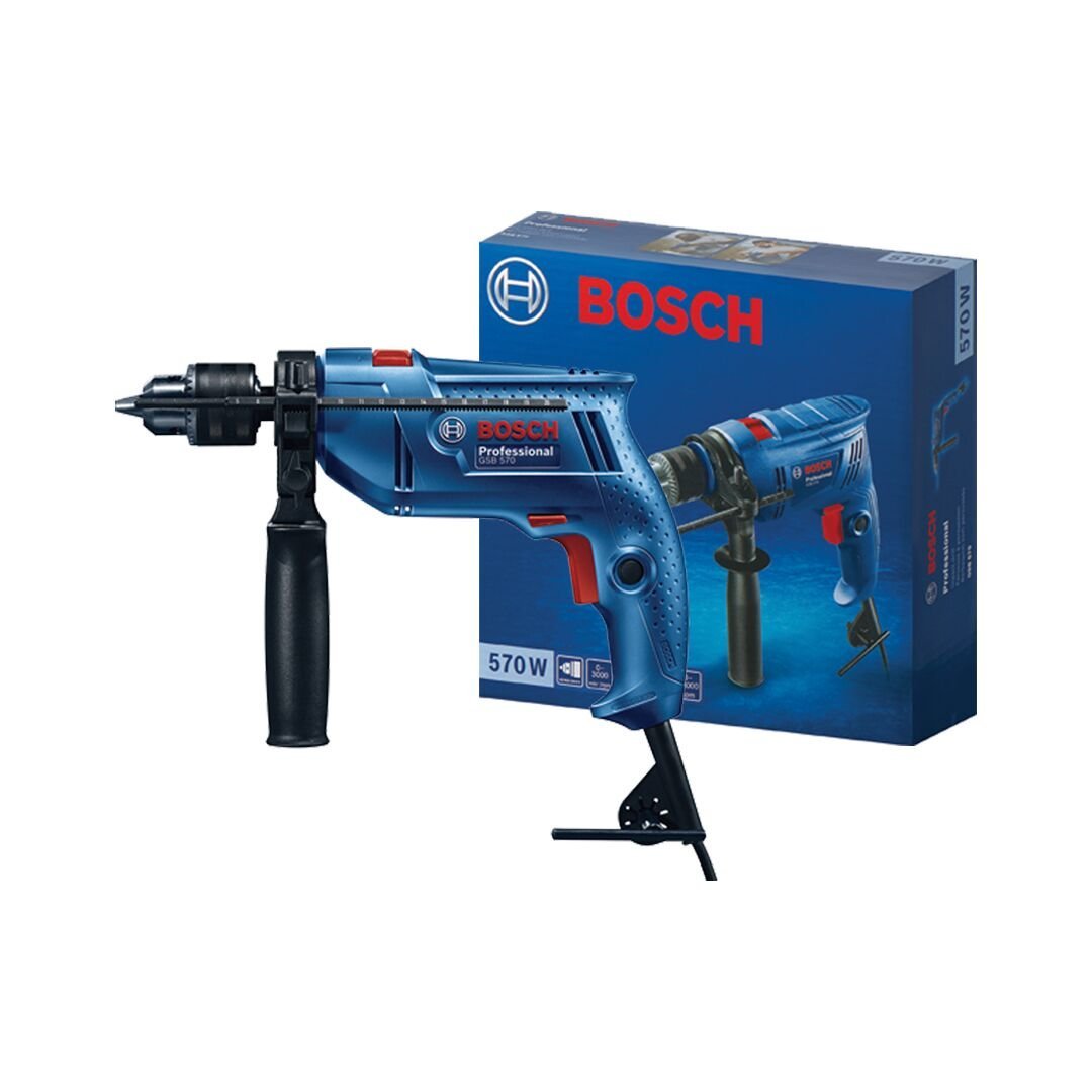 Perceuse à percussion GSB 570 Professional - BOSCH