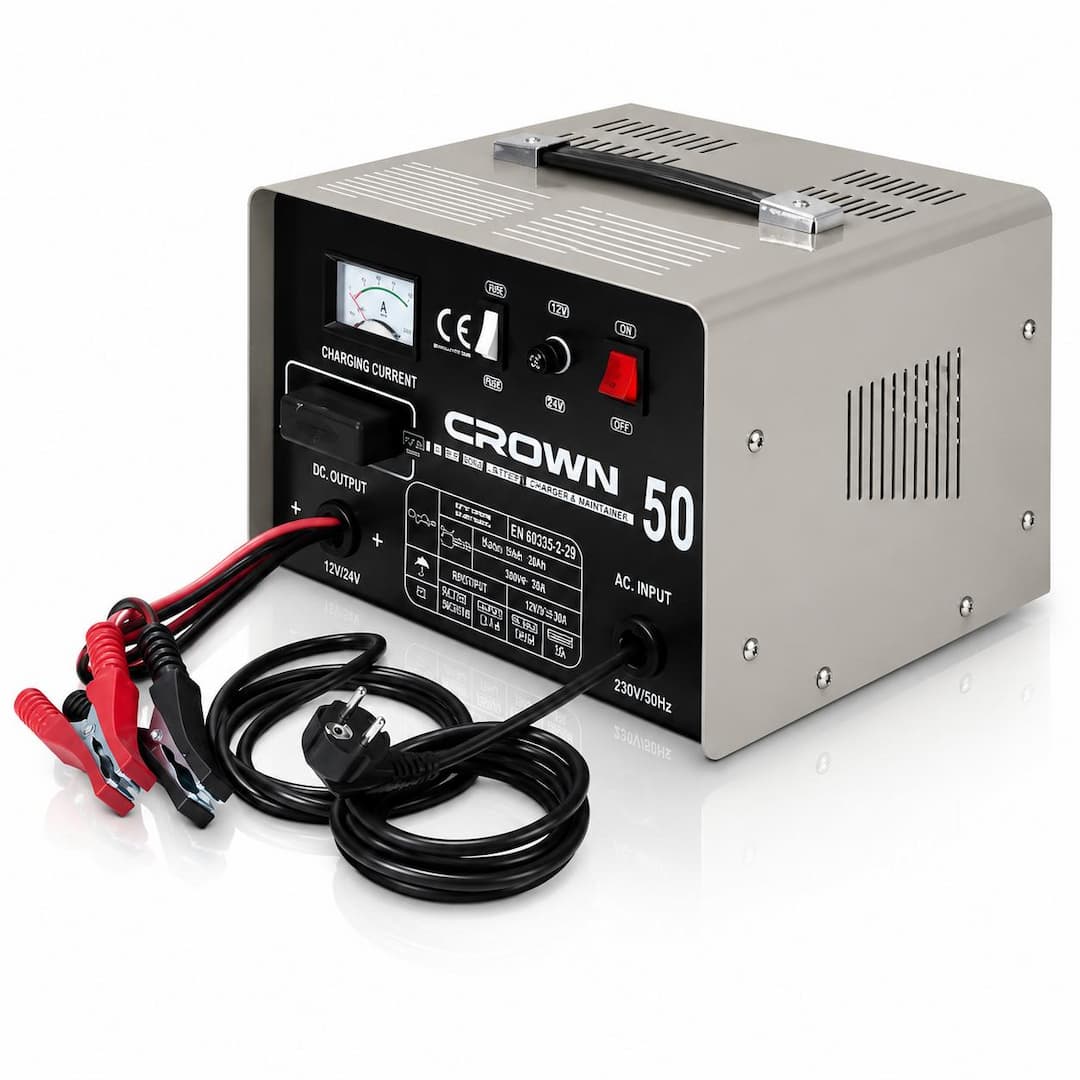 Chargeur de batterie 12-24V 240Ah CROWN