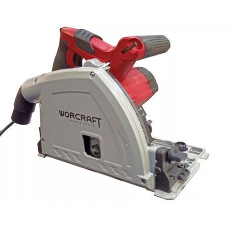 Scie Plongeante Pour Bois Et Alucobond 1200w 165mm Avec Règle 1,4m WORCRAFT