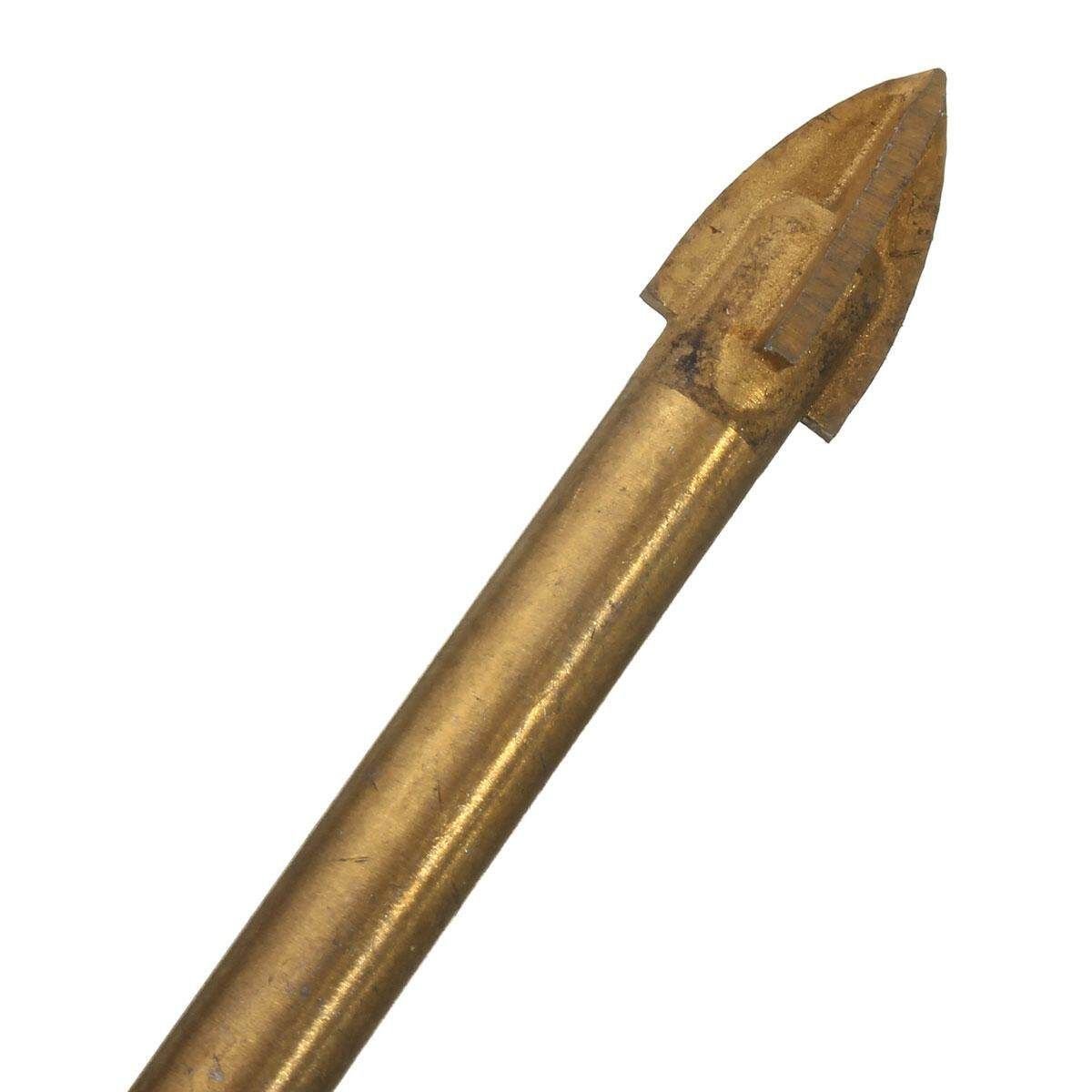 forets à pointe croisée en carbure de tungstène HSS  10 mm pour le perçage du verre,du carrelage et de la céramique GSFIXTOP