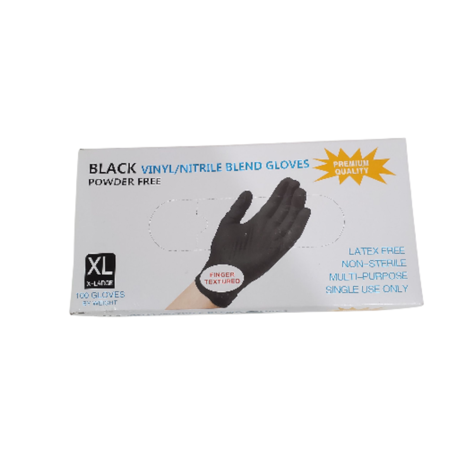 Gants nitrile XL paquet de 100 pcs