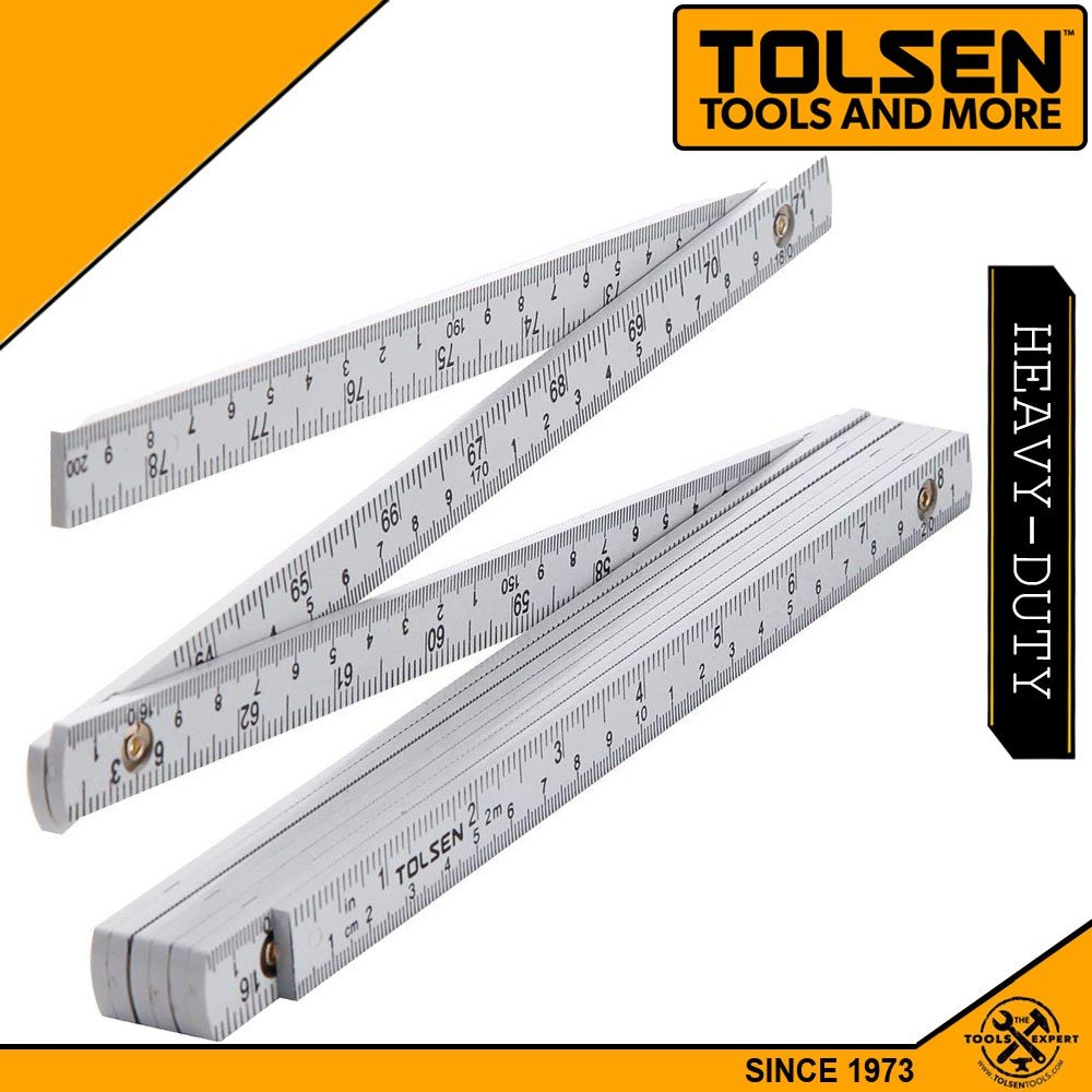 Règle Pliante 2 Mètres 80D TOLSEN