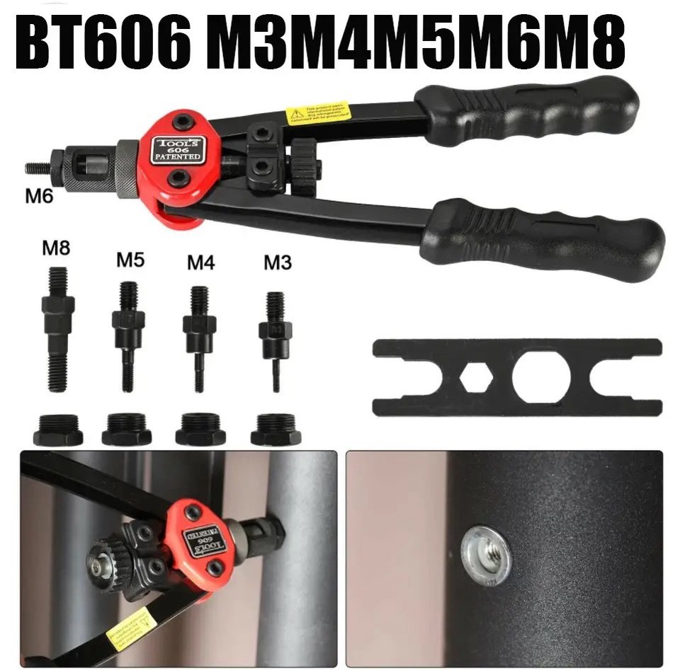 Riveteuse D'écrou insert A Bras en coffret
