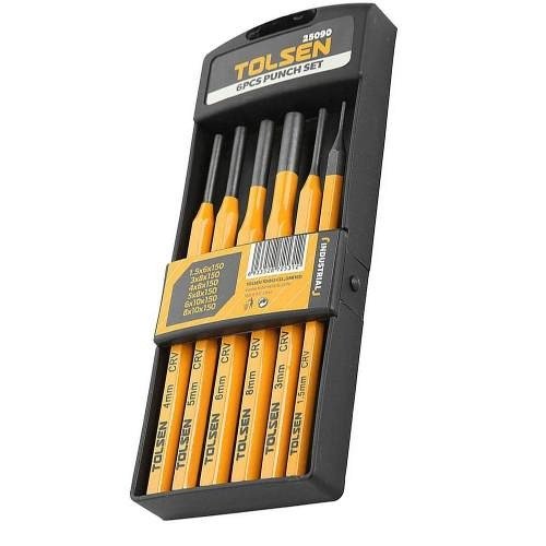 Kit De 6 Ciseaux et Burin De forage TOLSEN