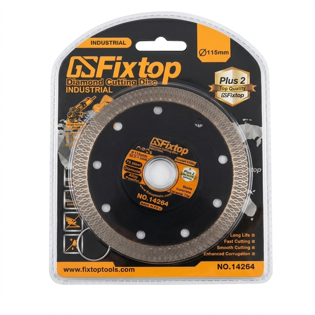 Disque Diamant de Découpe Ultra-Fin 115mm 14264 GS Fixtop